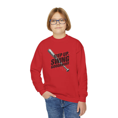 Step Up. Swing GoodaNuff Unisex Youth Crewneck