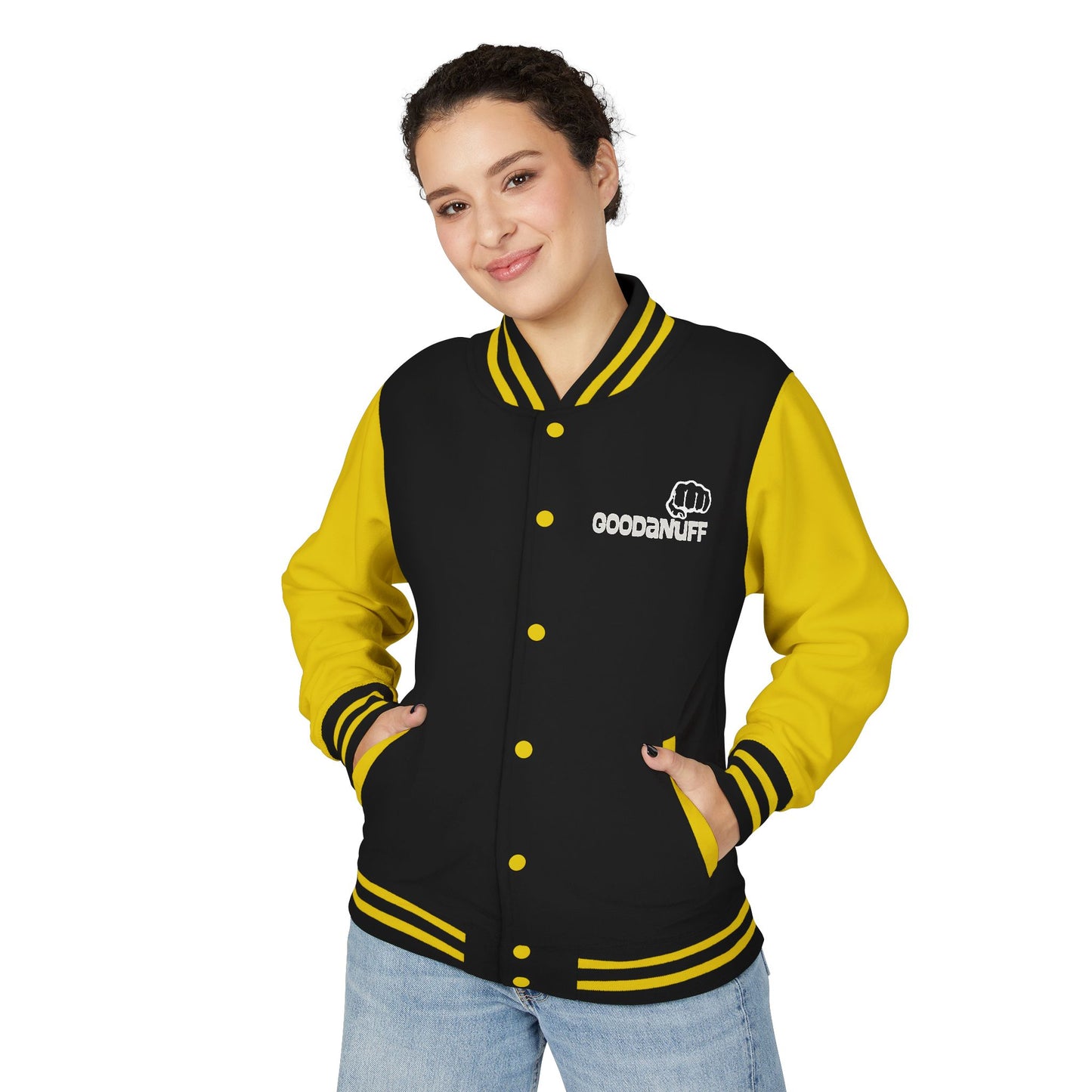 Your Best is GoodaNuff Unisex Letterman Jacket