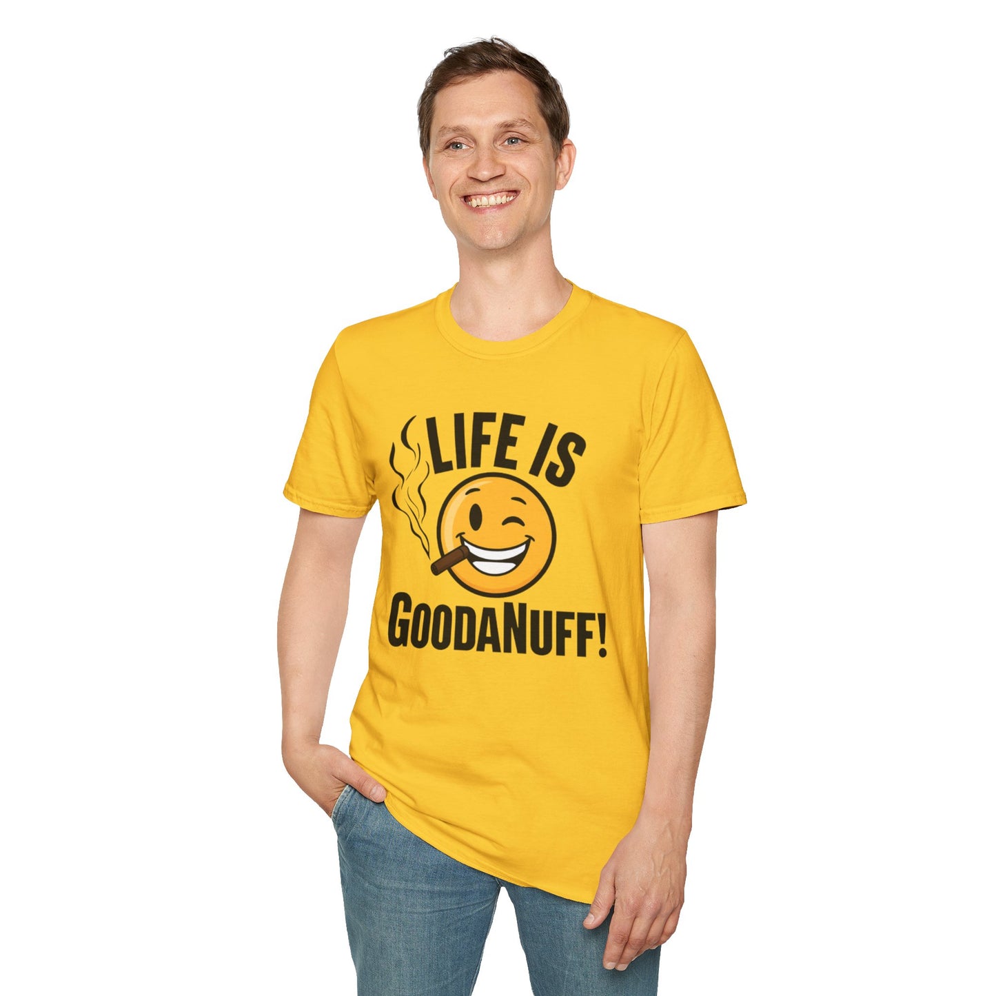Life is GoodaNuff Unisex Softstyle T-Shirt