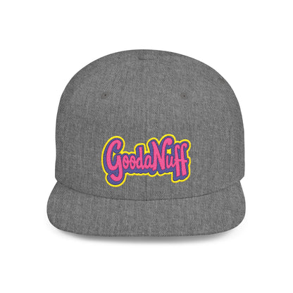 GoodaNuff Embroidery Flat Bill Cap