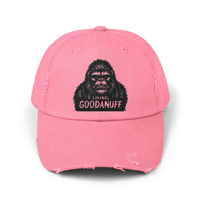 Living GoodaNuff Distressed Baseball Cap