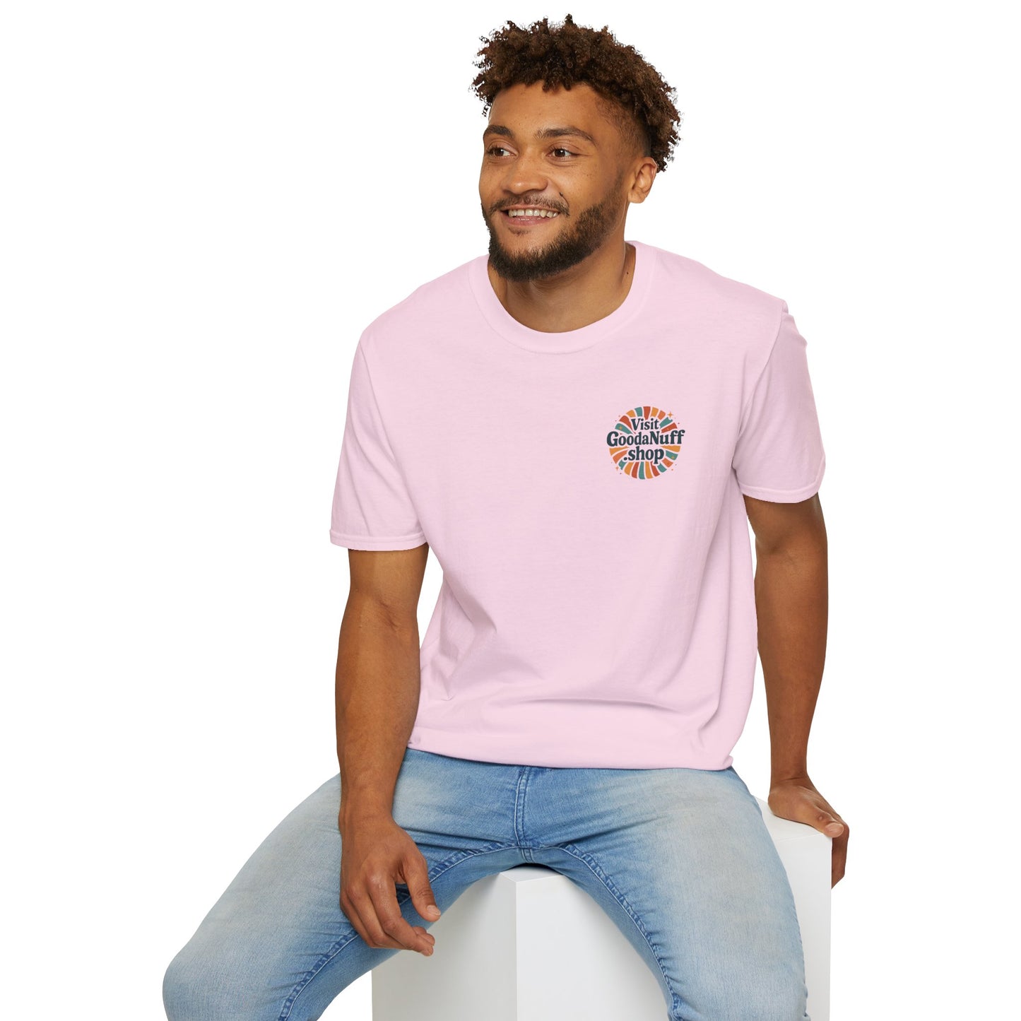 Visit GoodaNuff.shop Unisex Softstyle T-Shirt