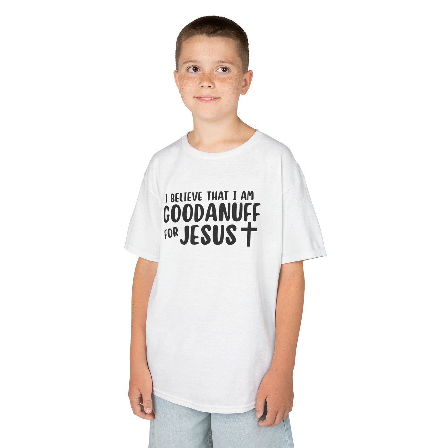 I Believe that I am GoodaNuff for Jesus Unisex Youth T-Shirt