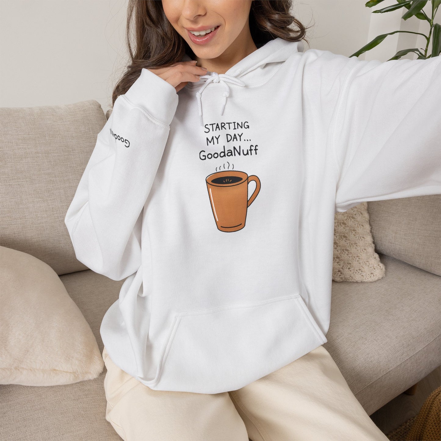 Starting my day...GoodaNuff Unisex Crewneck