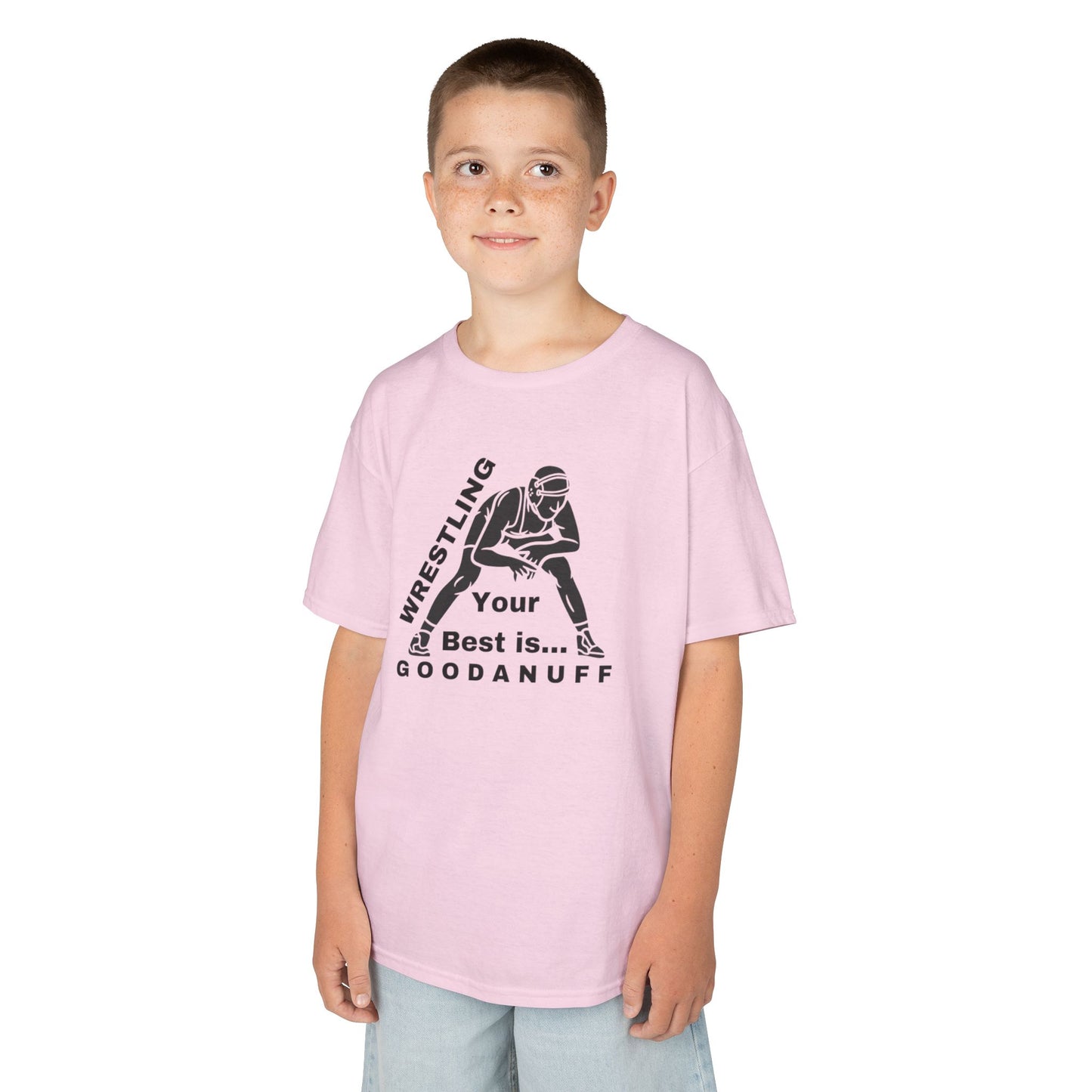 Wrestling Your Best is...GoodaNuff Unisex Youth T-Shirt