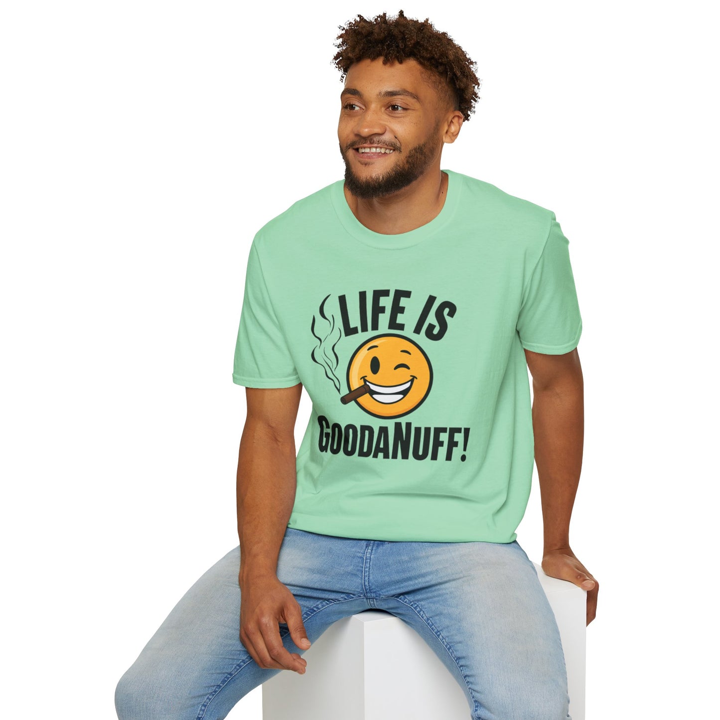 Life is GoodaNuff Unisex Softstyle T-Shirt