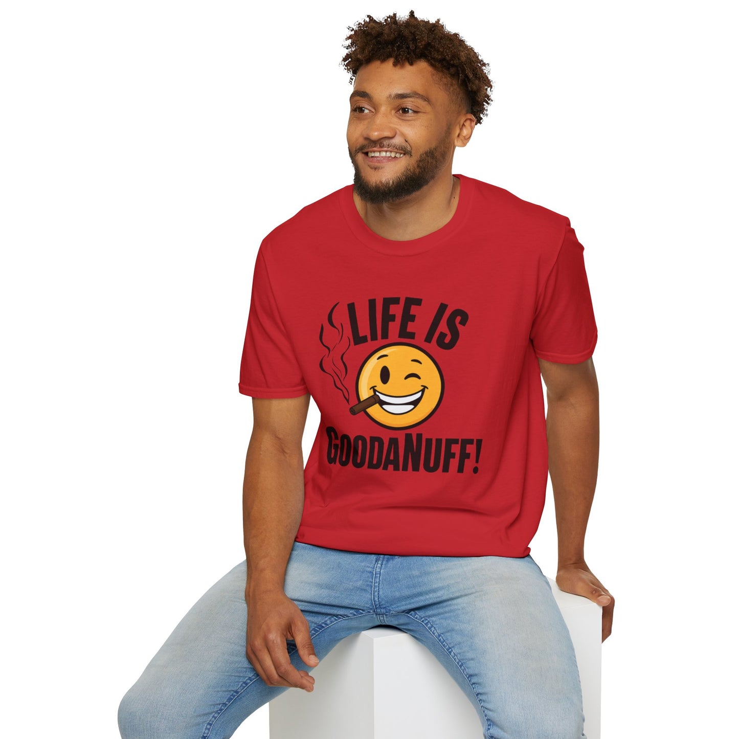 Life is GoodaNuff Unisex Softstyle T-Shirt