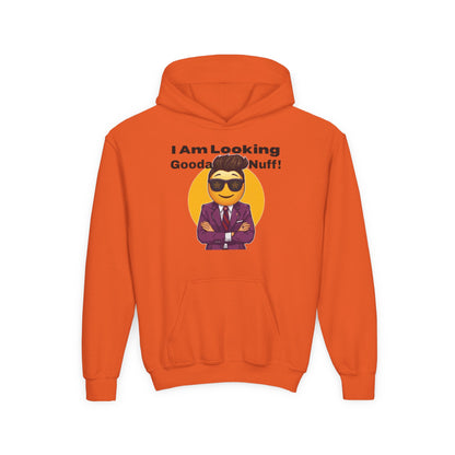 I AM Looking GoodaNuff Unisex Youth Hoodie