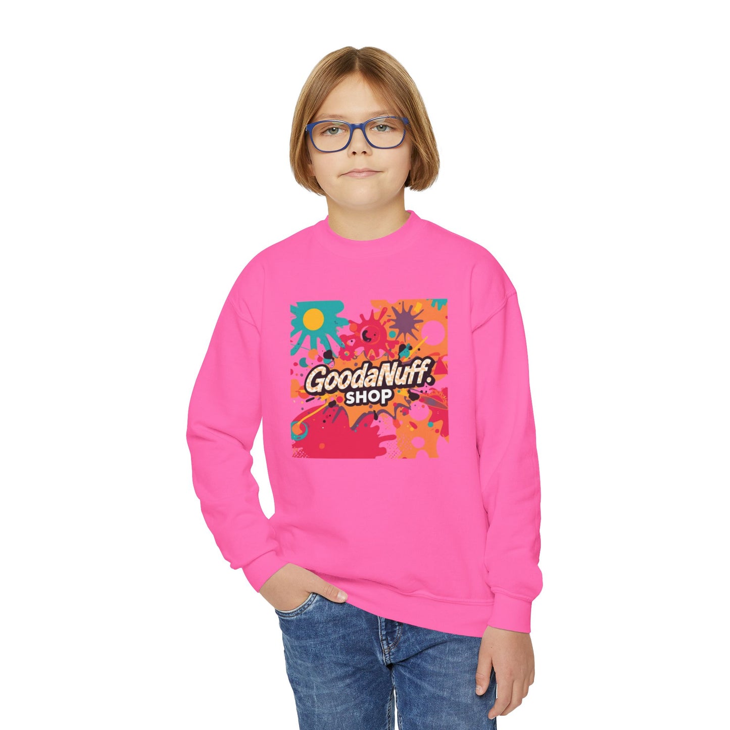 GoodaNuff.shop Unisex Youth Crewneck