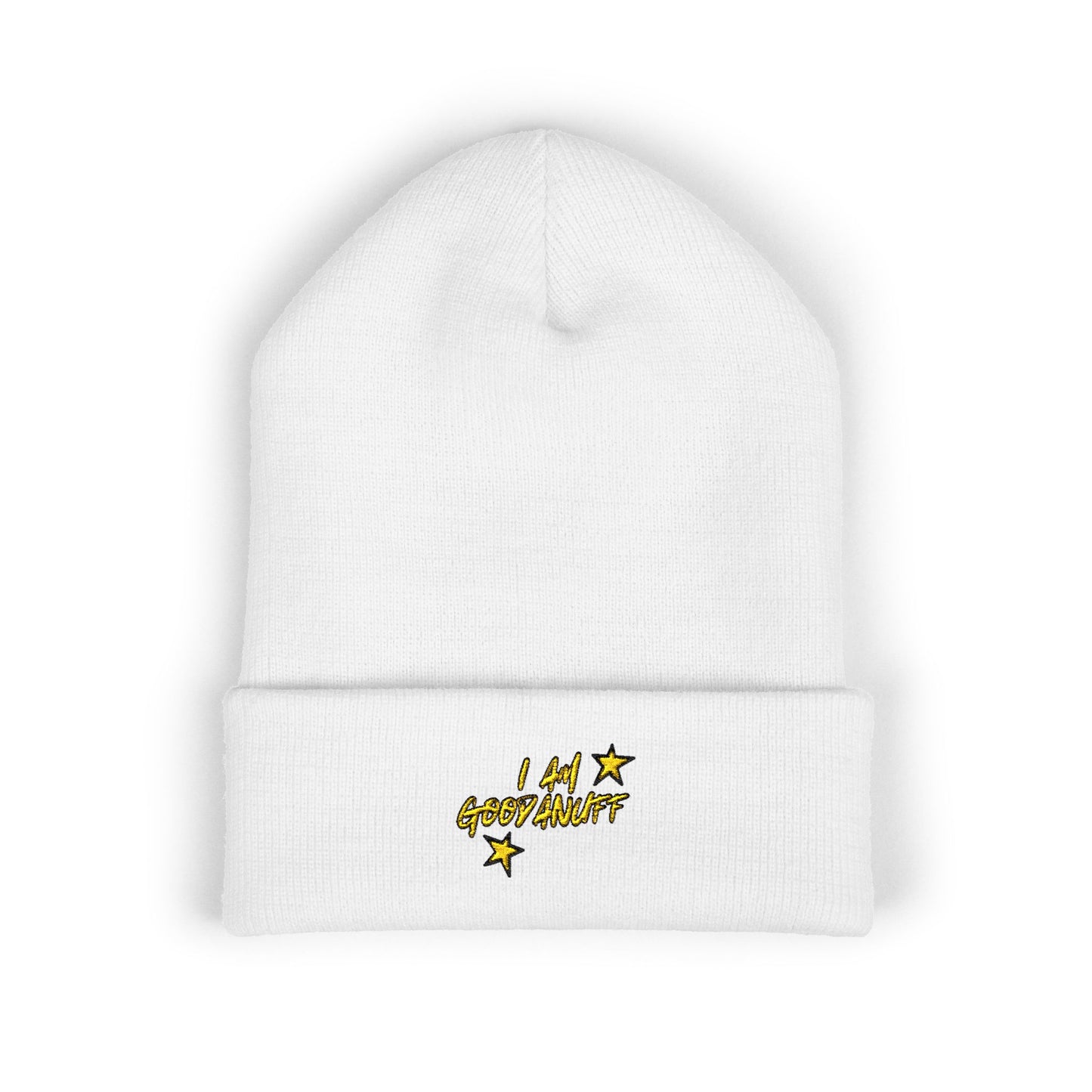 I Am GoodaNuff Cuffed Beanie