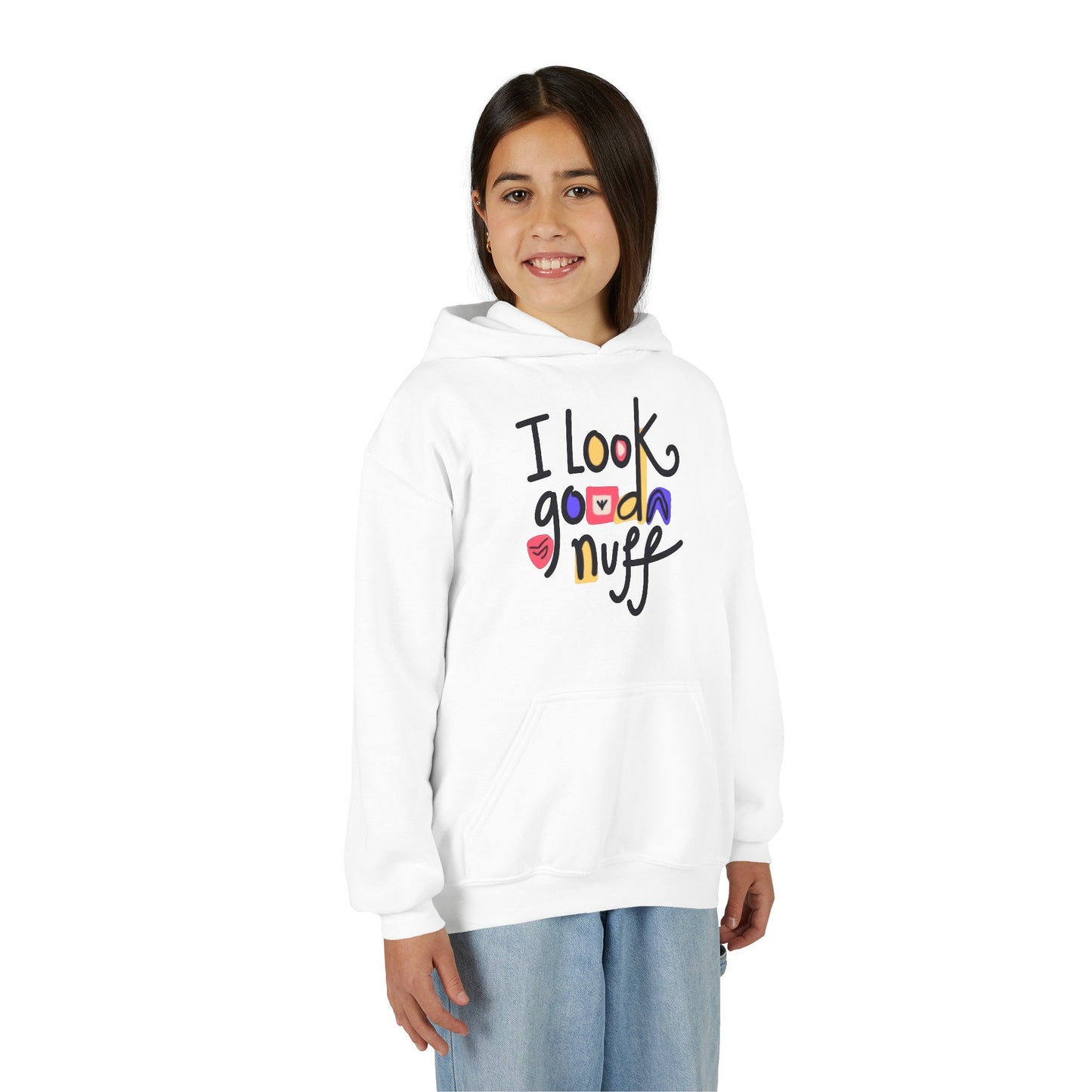I Look GoodaNuff Unisex Youth Hoodie