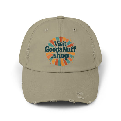Vist HoodaNuff.sho Distressed Baseball Hat