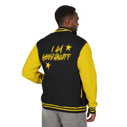 I Am GoodaNuff Unisex Letterman Jacket
