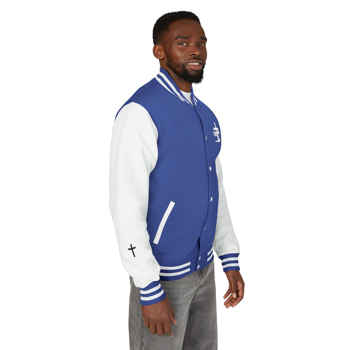 I AM GoodaNuff Unisex Letterman Jacket