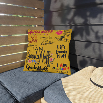 I AM GoodaNuff Indoor/Outdoor Pillow