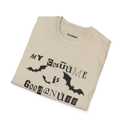 My Costume is GoodaNuff Bats Unisex Softstyle T-Shirt