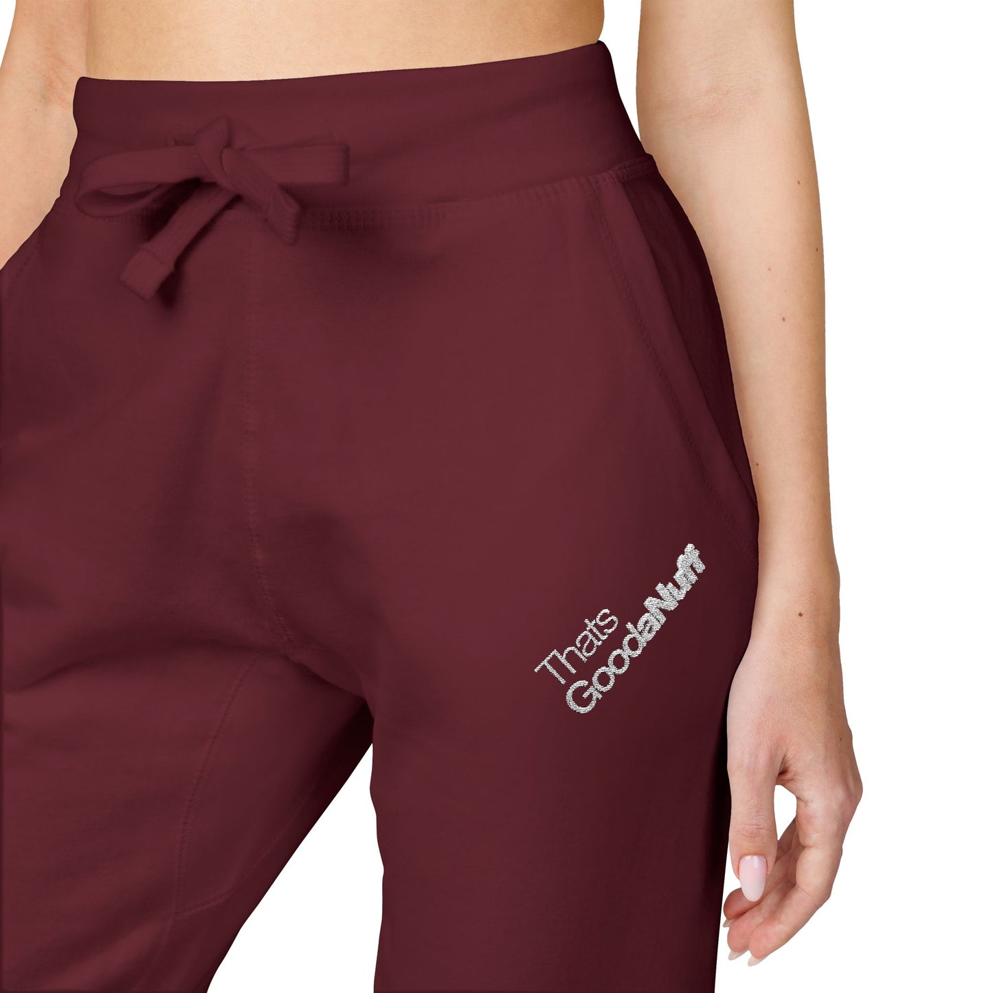 White-Thats GoodaNuff Classic Unisex Jogger Sweatpants