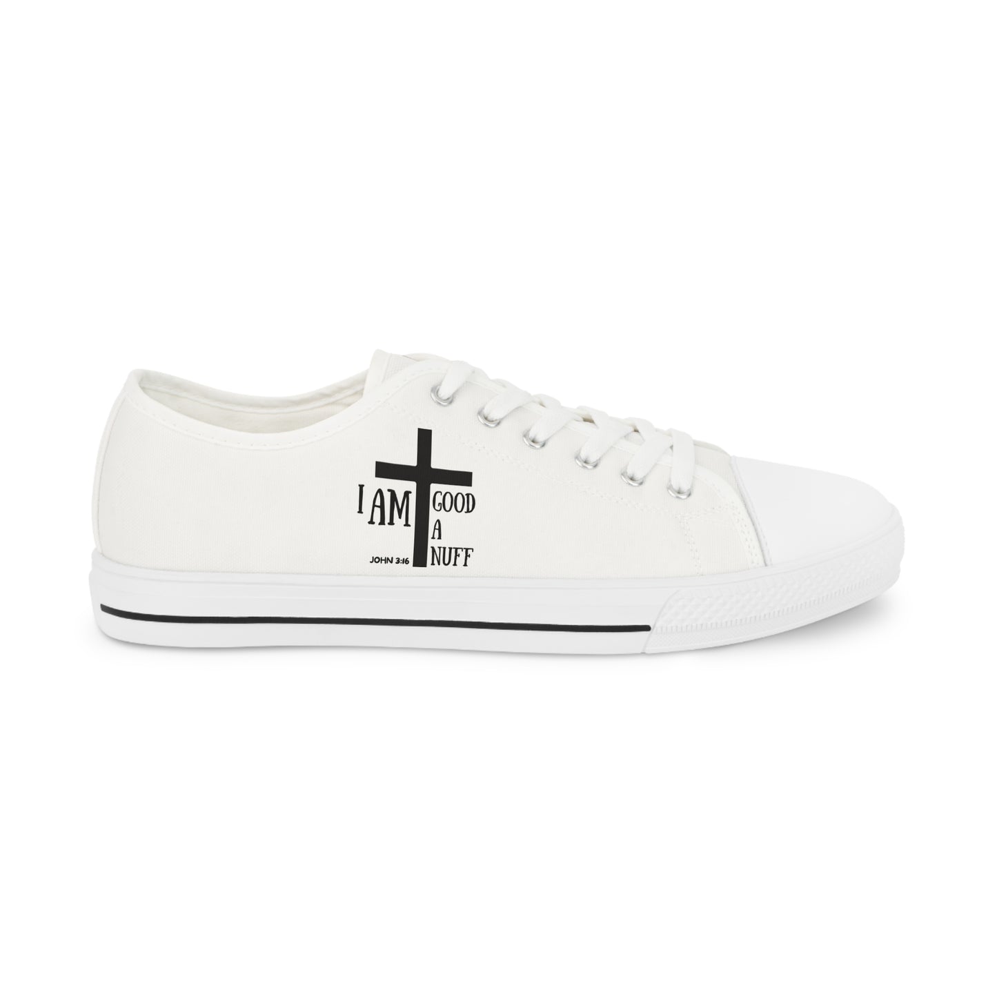 I AM GoodaNuff Mens Low Top Sneakers