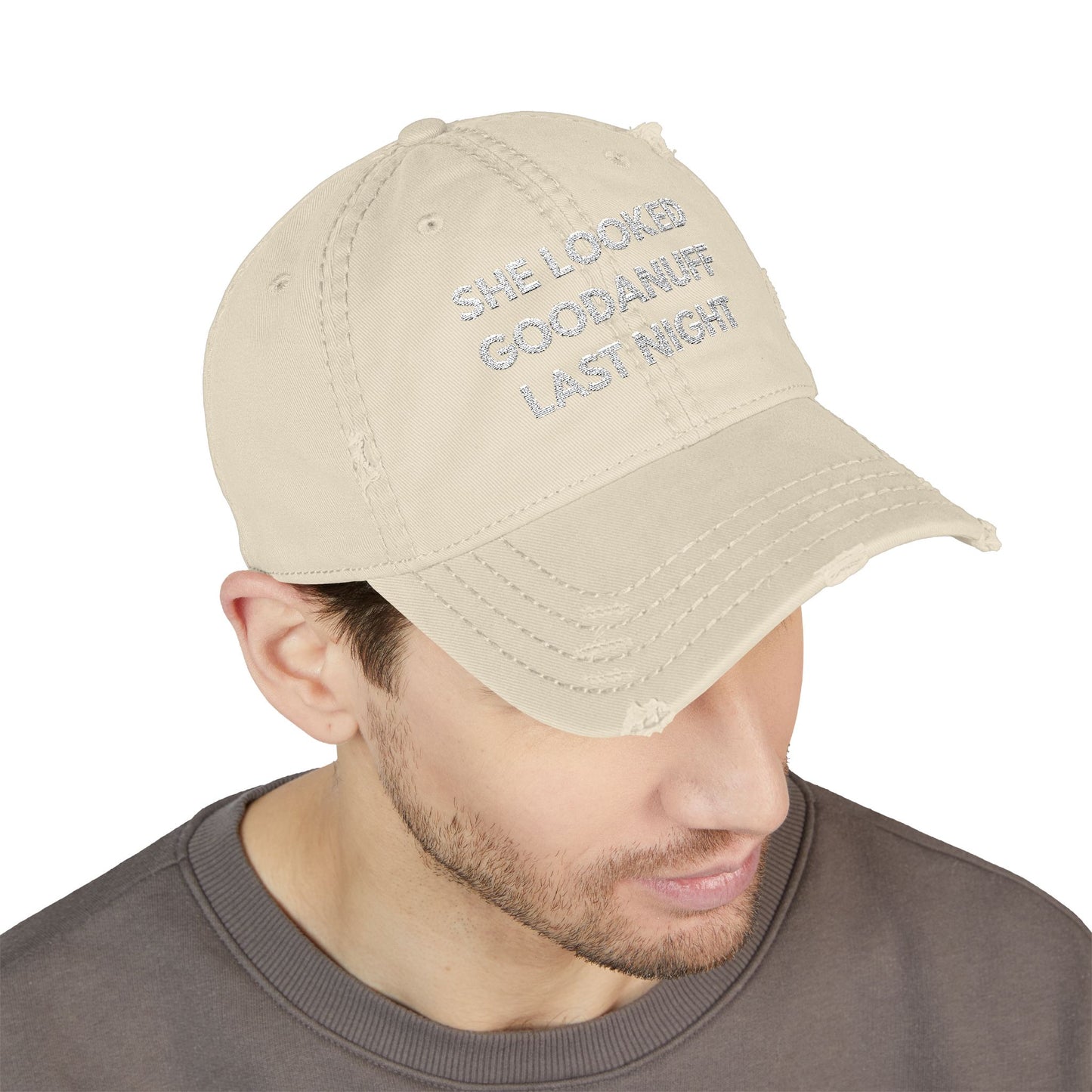 She Looked GoodaNuff Last Night Embroidery Baseball Cap