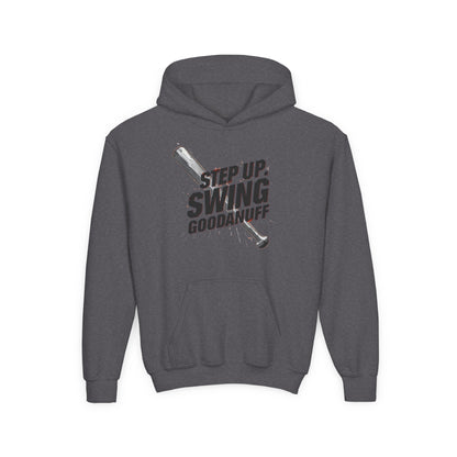 Step Up. Swing GoodaNuff Unisex Youth Hoodie