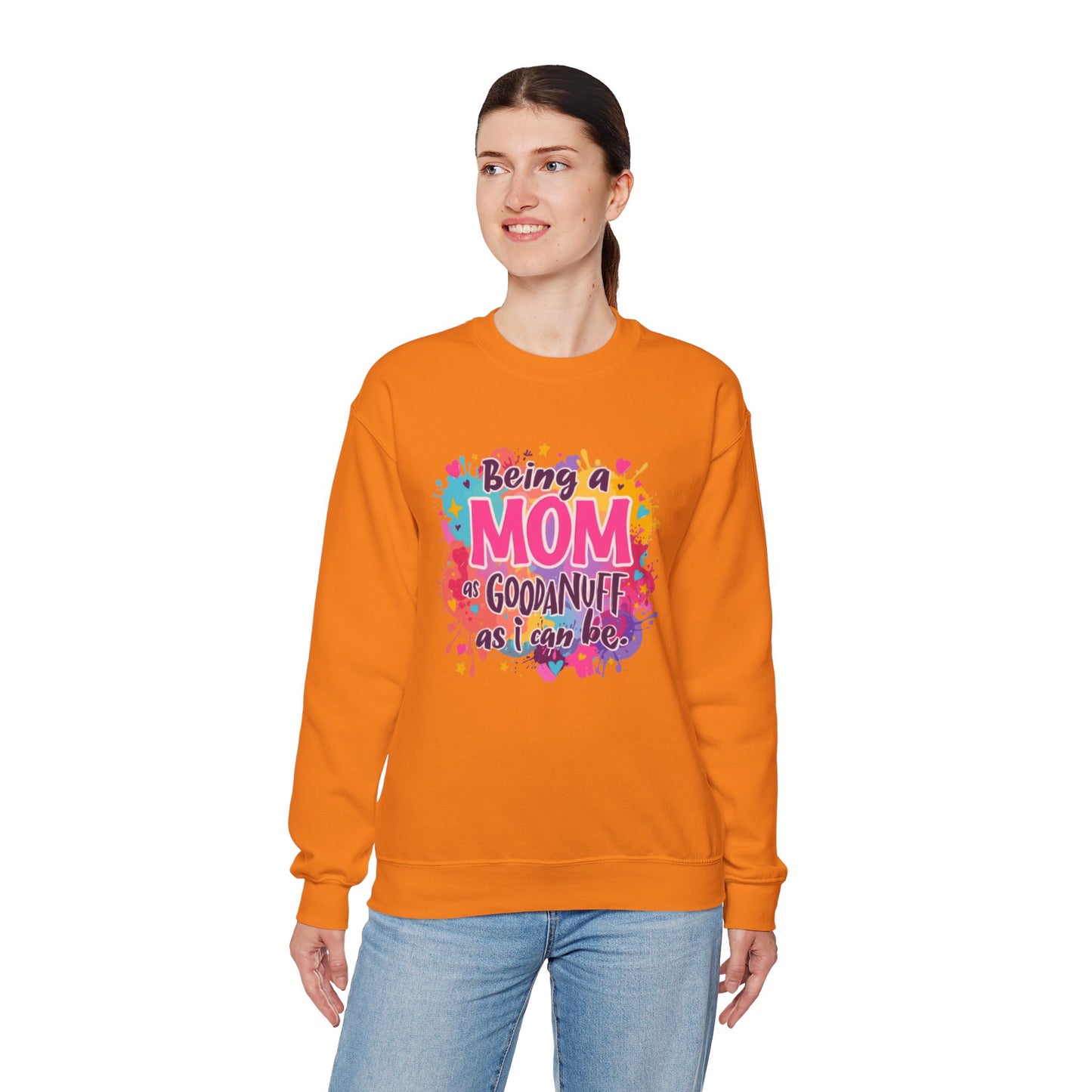 Being a Mom as GoodaNuff as I can be Unisex Softstyle T-Shirt