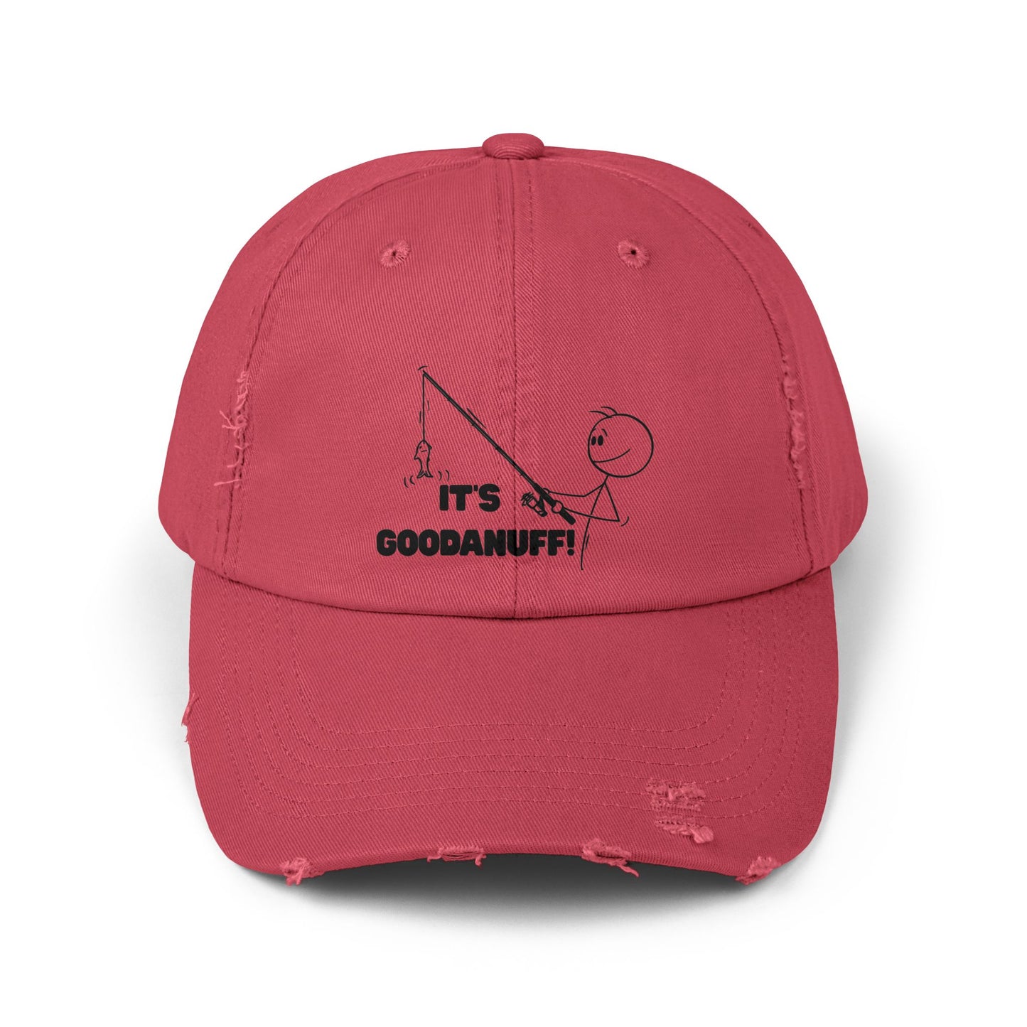 It's GoodaNuff Distressed Baseball Cap