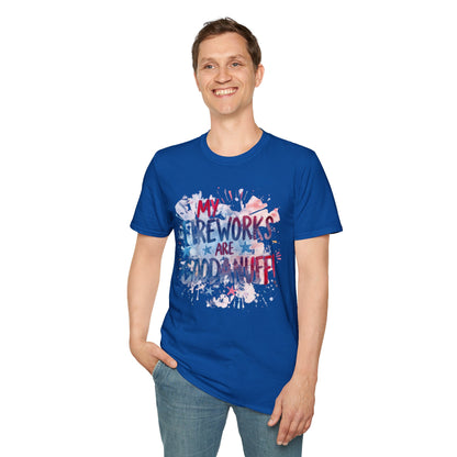 My Fireworks are GoodaNuff Unisex Softstyle T-Shirt