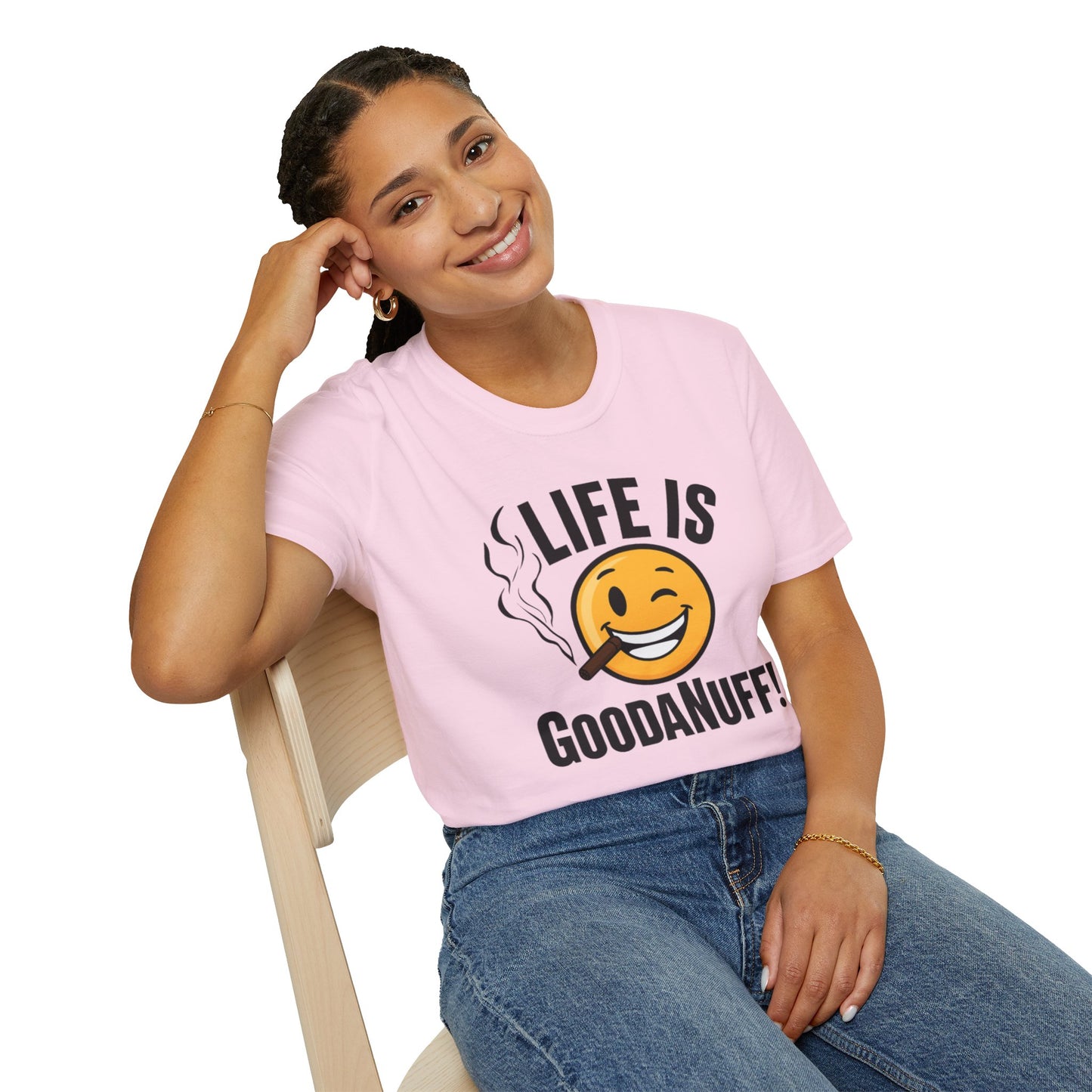 Life is GoodaNuff Unisex Softstyle T-Shirt