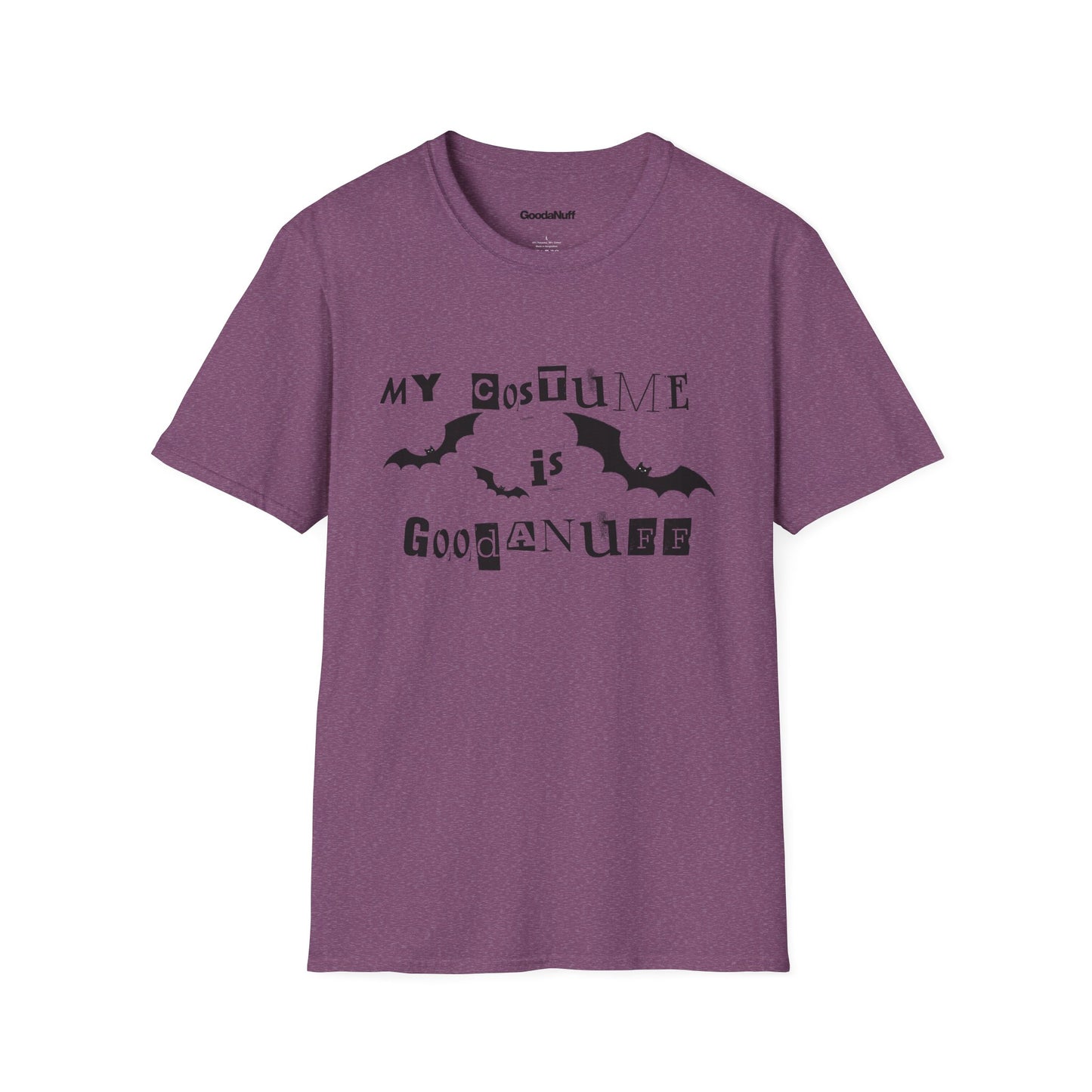 My Costume is GoodaNuff Bats Unisex Softstyle T-Shirt