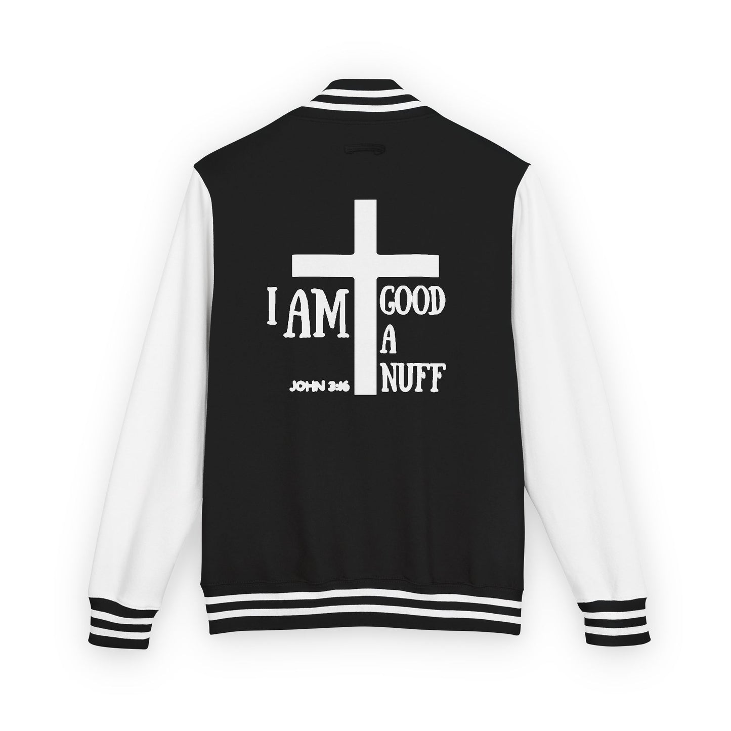 I AM GoodaNuff Unisex Letterman Jacket