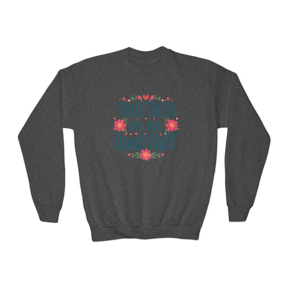 Together we are GoodaNuff Unisex Youth Crewneck