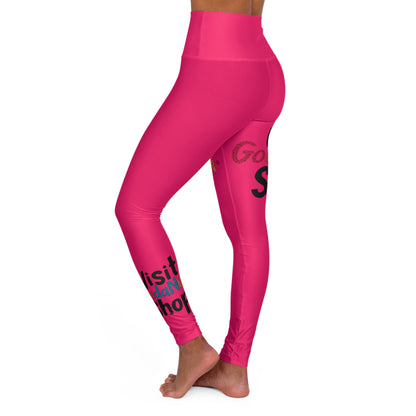 Visit GoodaNuff.shop High Waist Yoga Leggings