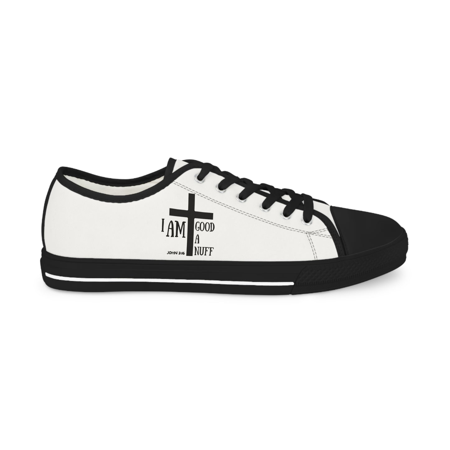 I AM GoodaNuff Mens Low Top Sneakers