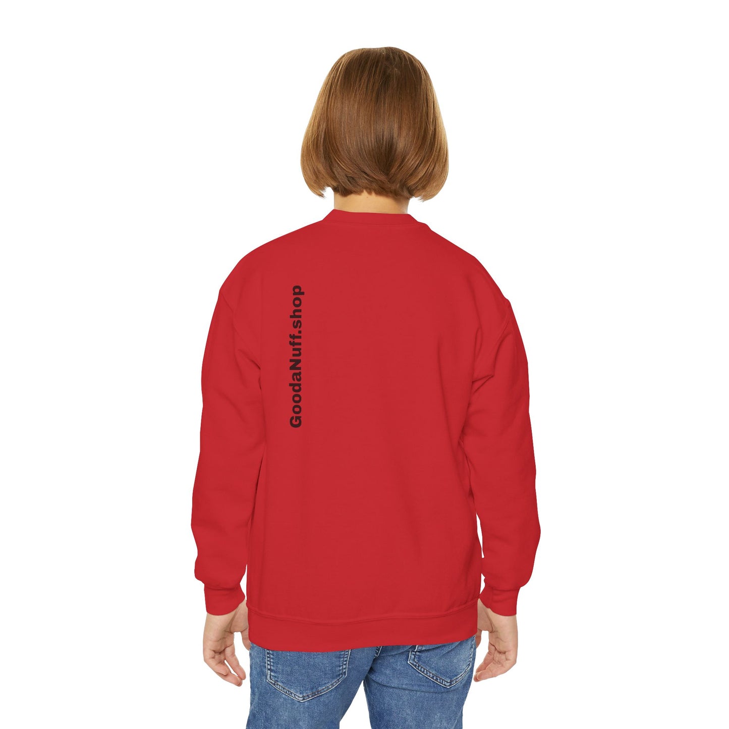 Wrestling Your Best is...GoodaNuff Unisex Youth Crewneck