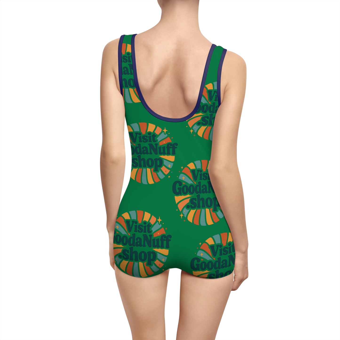Visit GoodaNuff.shop Vintage Style Swimsuit