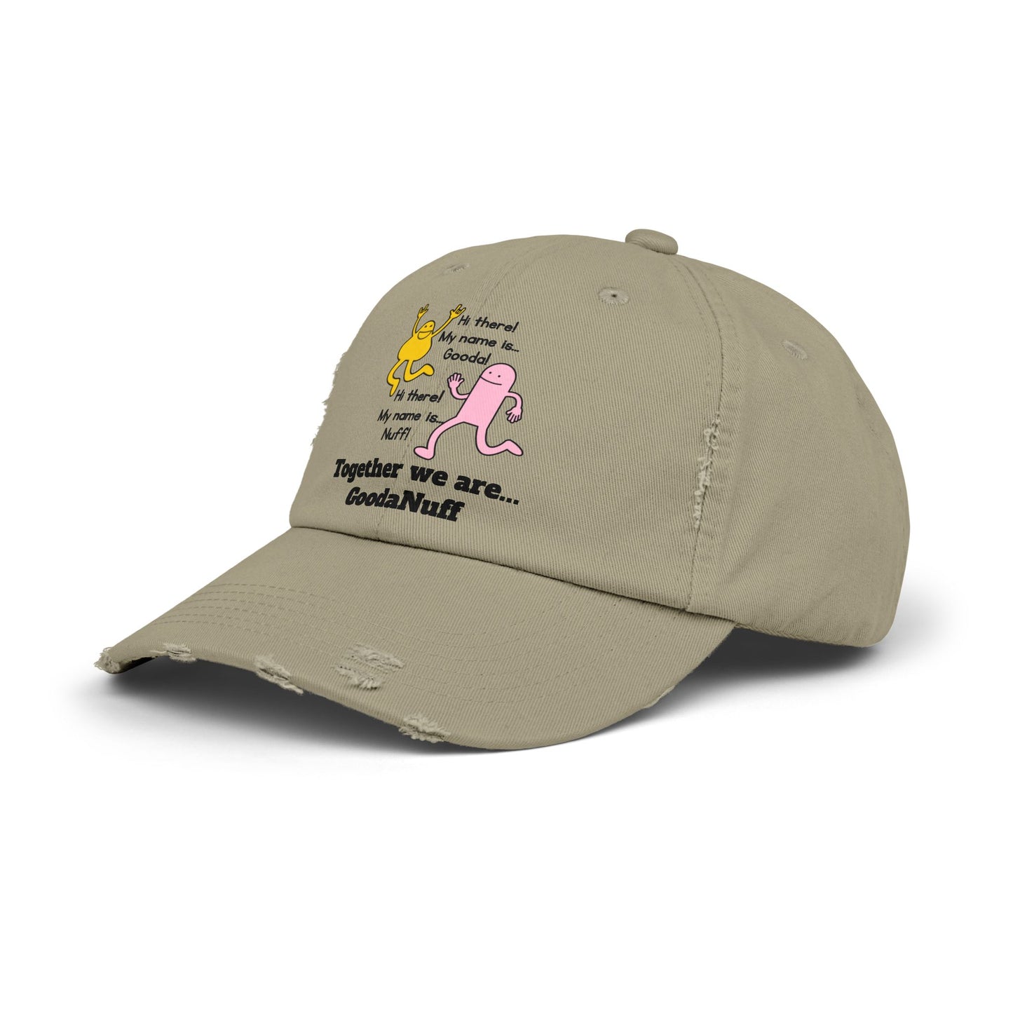 Gooda and Nuff Distressed Baseball Cap