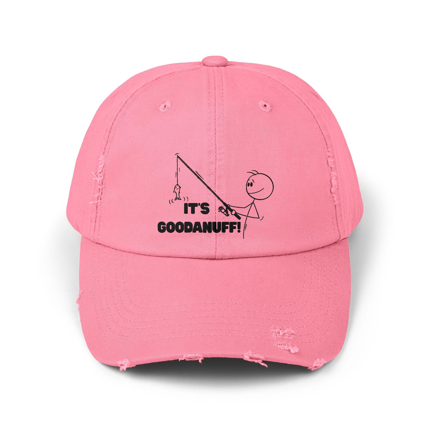 It's GoodaNuff Distressed Baseball Cap