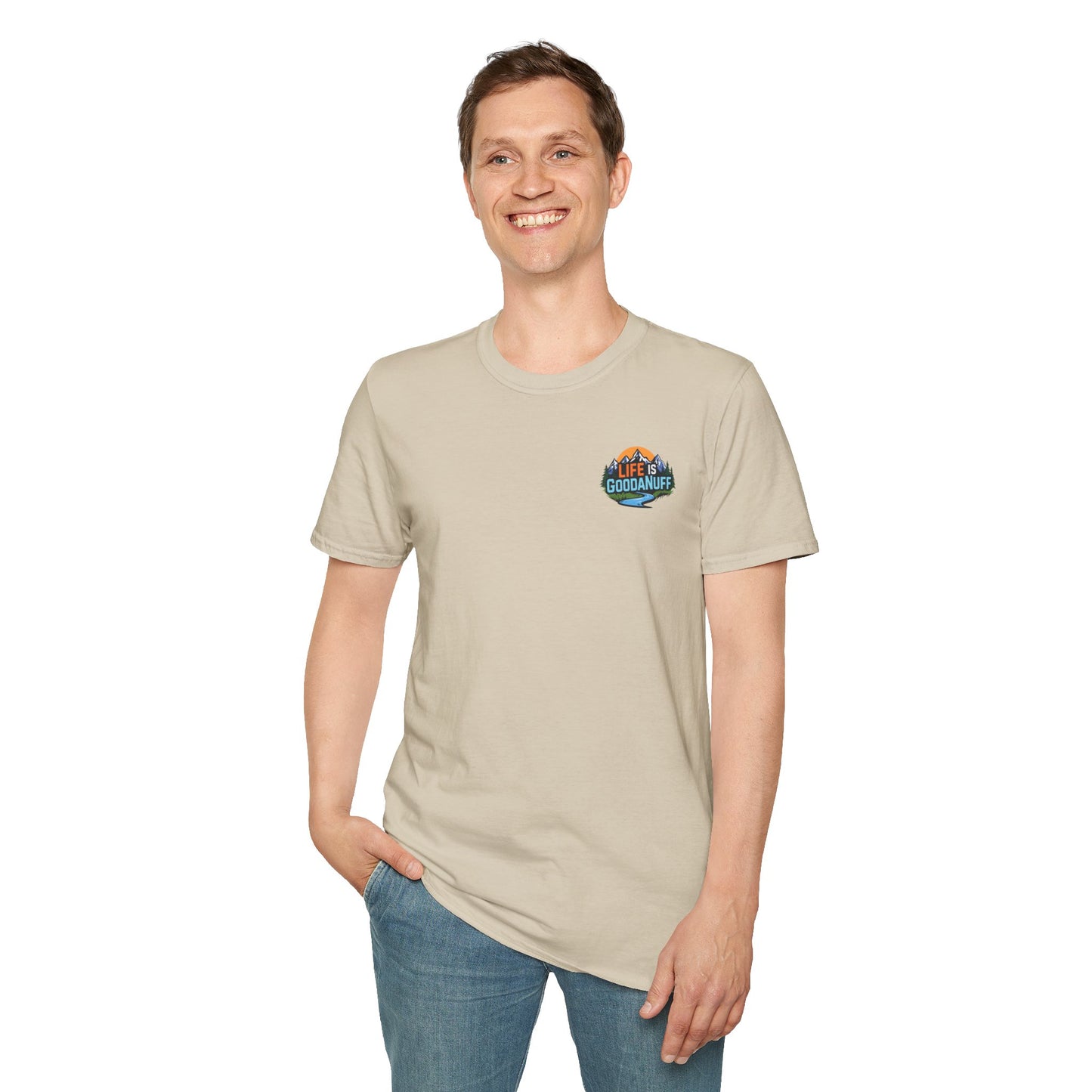Life is GoodaNuff Unisex Softstyle T-Shirt