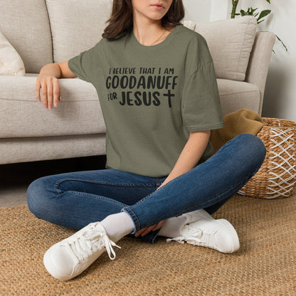 I Believe that I am GoodaNuff for Jesus Unisex Softstyle T-Shirt