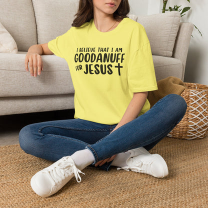 I Believe that I am GoodaNuff for Jesus Unisex Softstyle T-Shirt