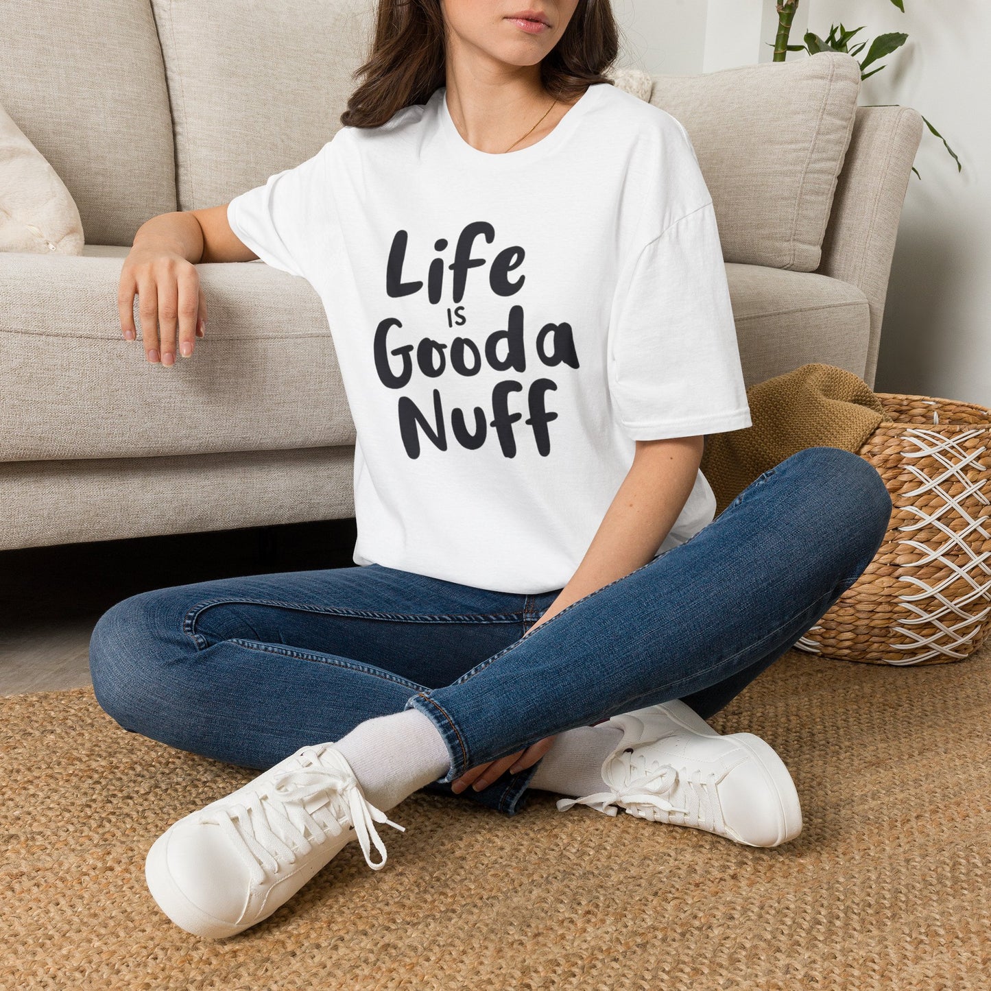 Life is GoodaNuff Unisex Softstyle T-Shirt
