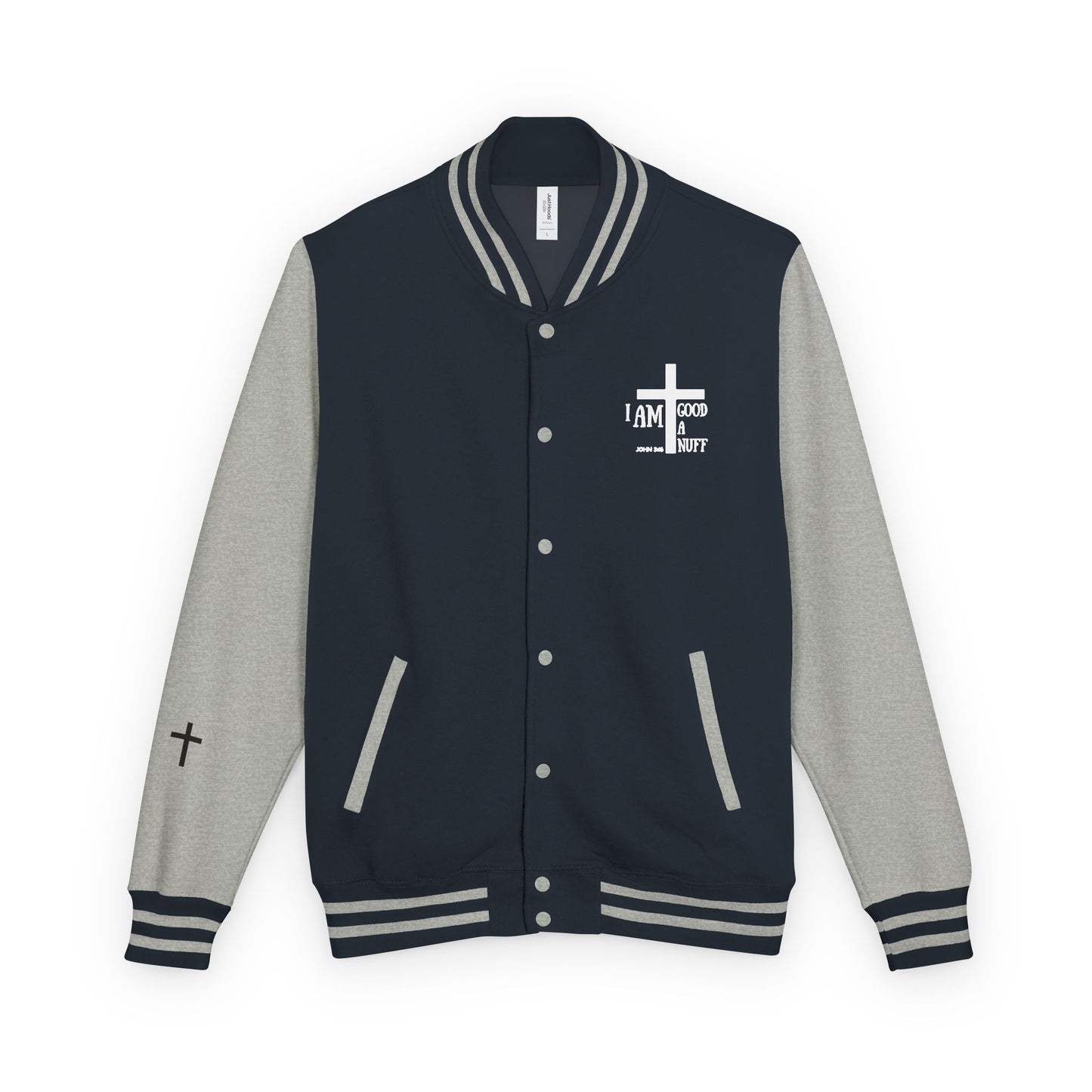 I AM GoodaNuff Unisex Letterman Jacket