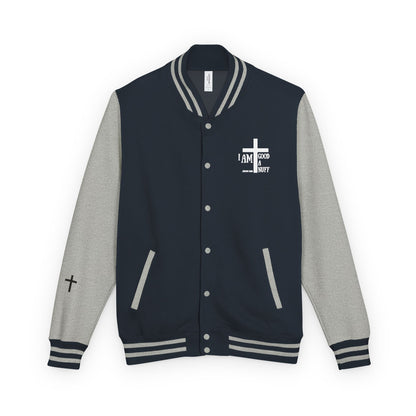 I AM GoodaNuff Unisex Letterman Jacket