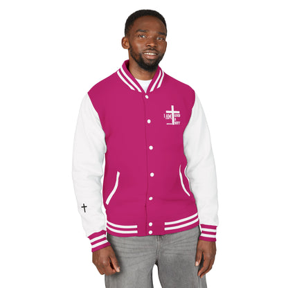 I AM GoodaNuff Unisex Letterman Jacket