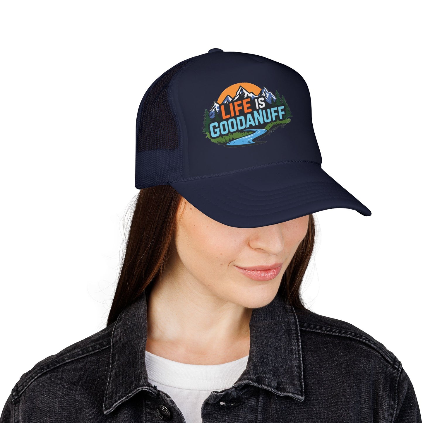 Life is GoodaNuff Trucker Hat