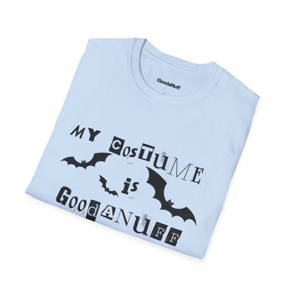 My Costume is GoodaNuff Bats Unisex Softstyle T-Shirt
