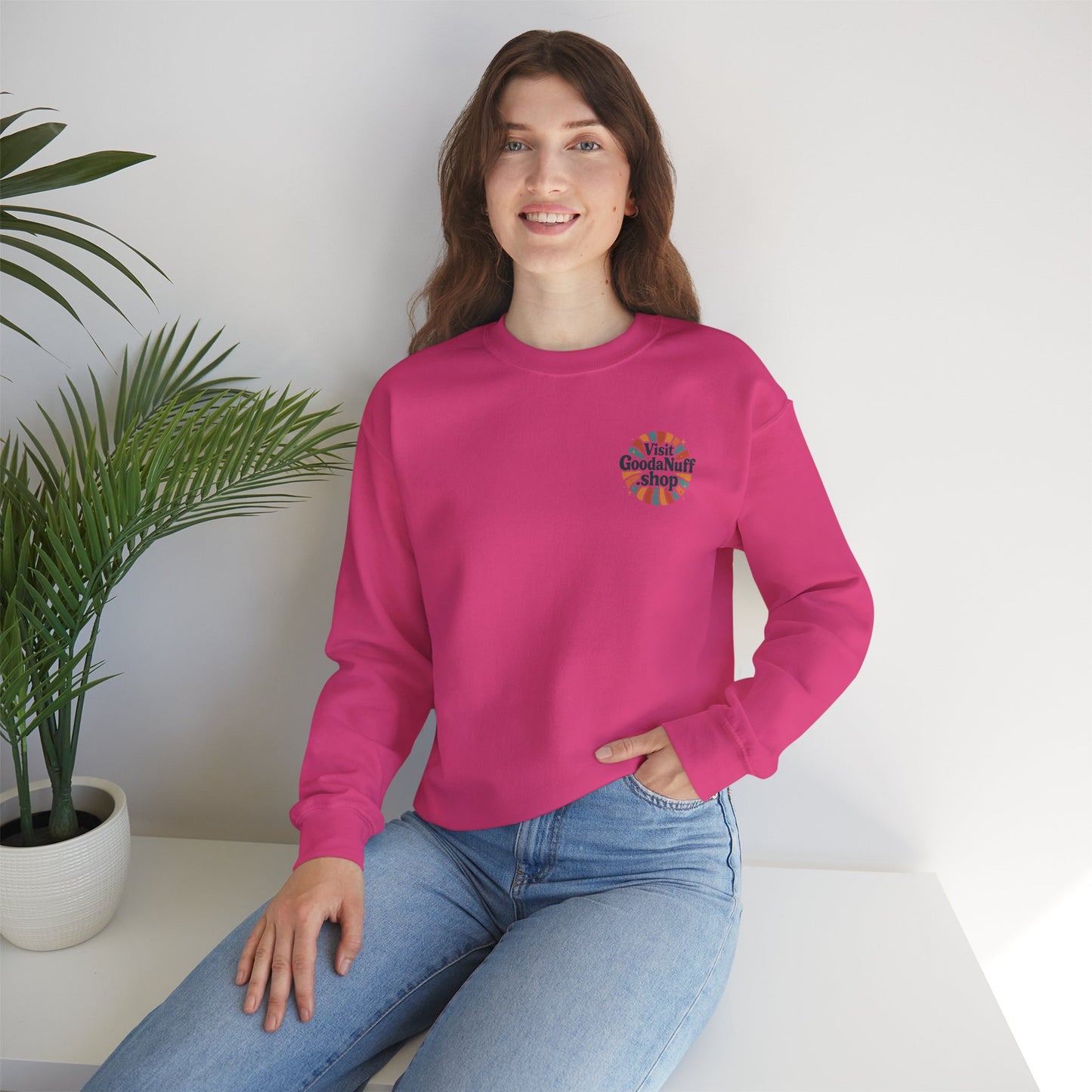 Visit GoodaNuff.shop Unisex Crewneck