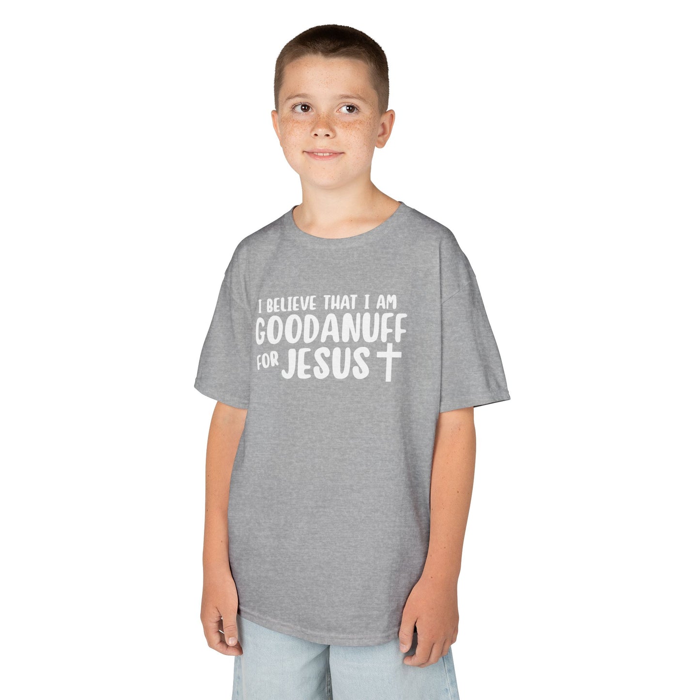 I Believe that I am GoodaNuff for Jesus Unisex Youth T-Shirt