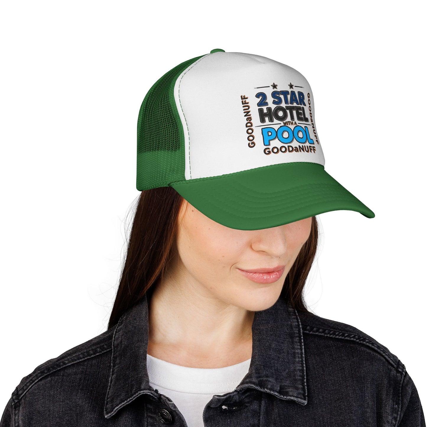 2 Star Hotel with a Pool. GoodaNuff Trucker Hat