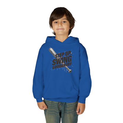 Step Up. Swing GoodaNuff Unisex Youth Hoodie